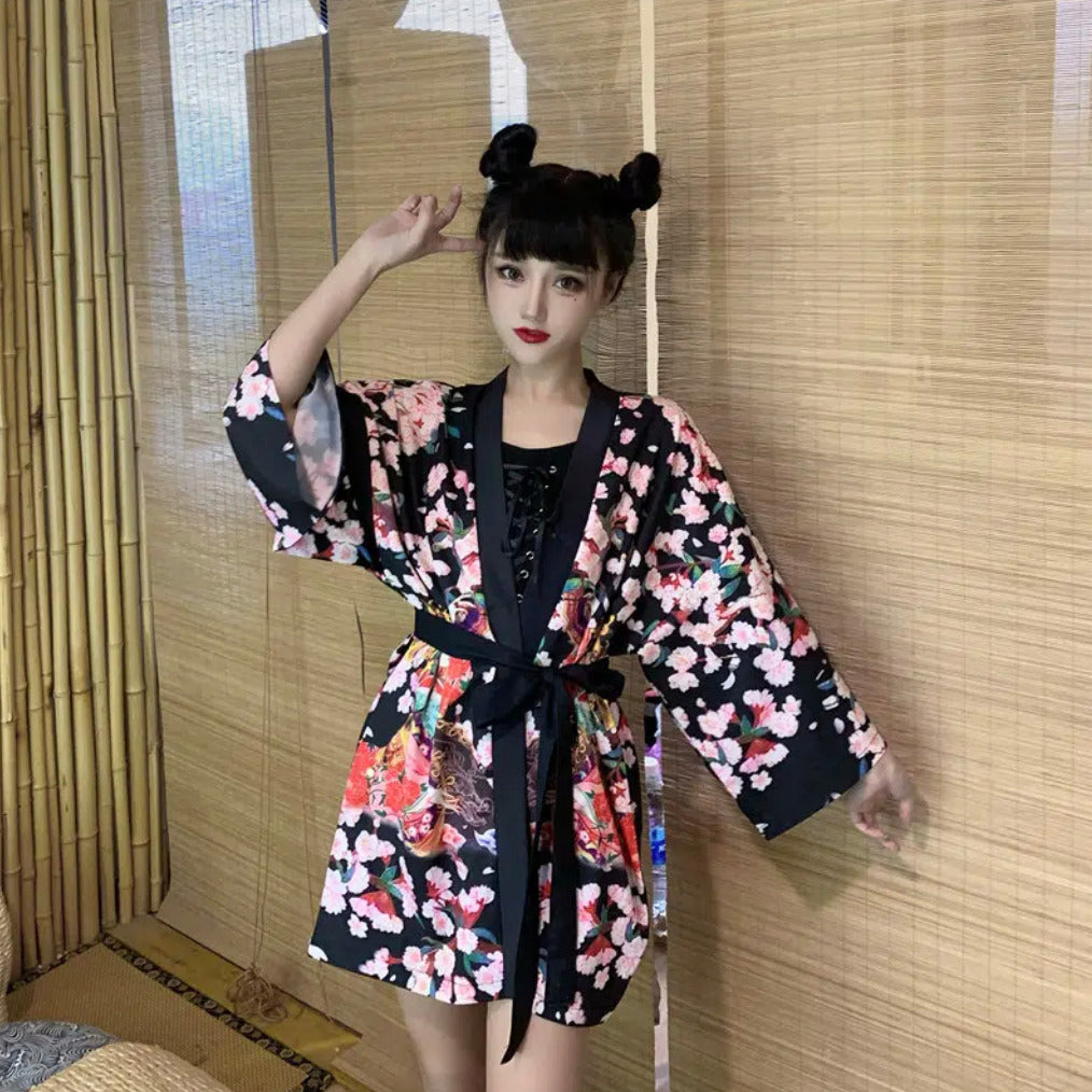 Veste Kimono Japonaise Senpai