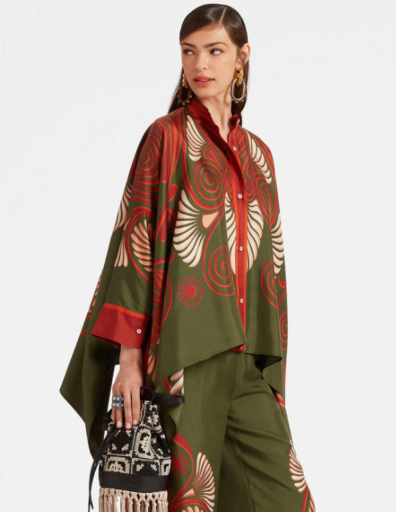 Ensemble Kimono Edition Limitée Vert sauvage