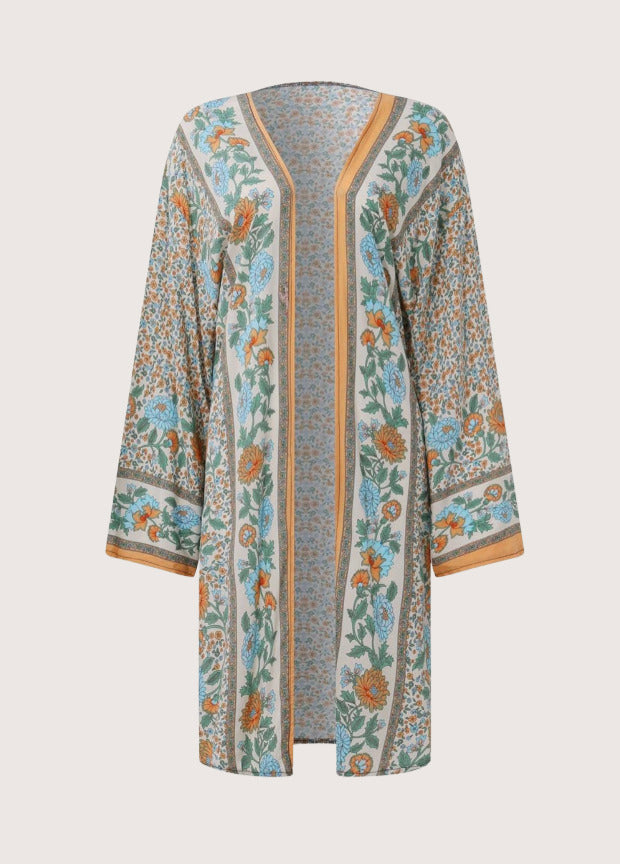 Kimono d'été édition spéciale Jaune clair