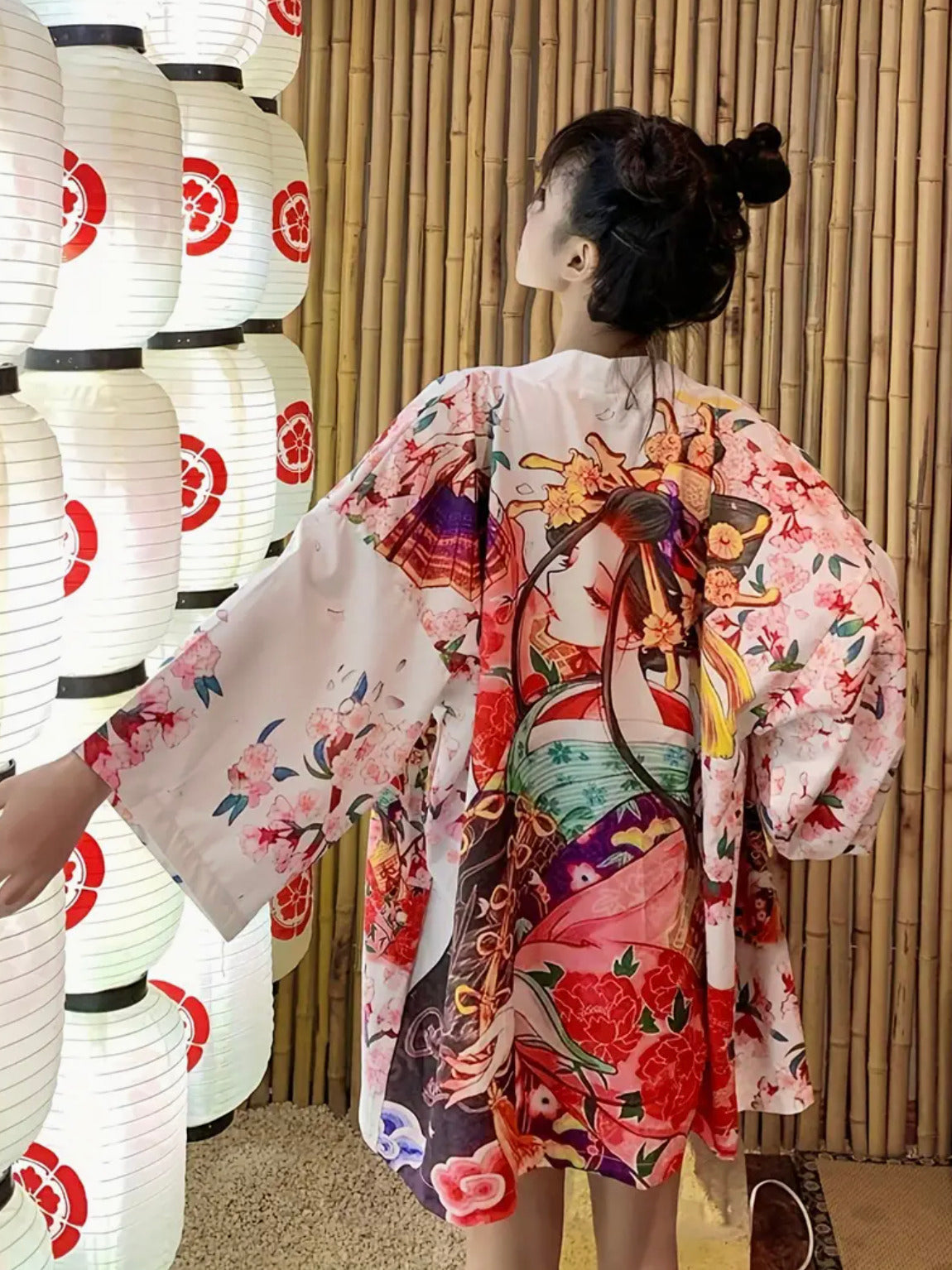 Veste Kimono Japonaise Senpai Tushi