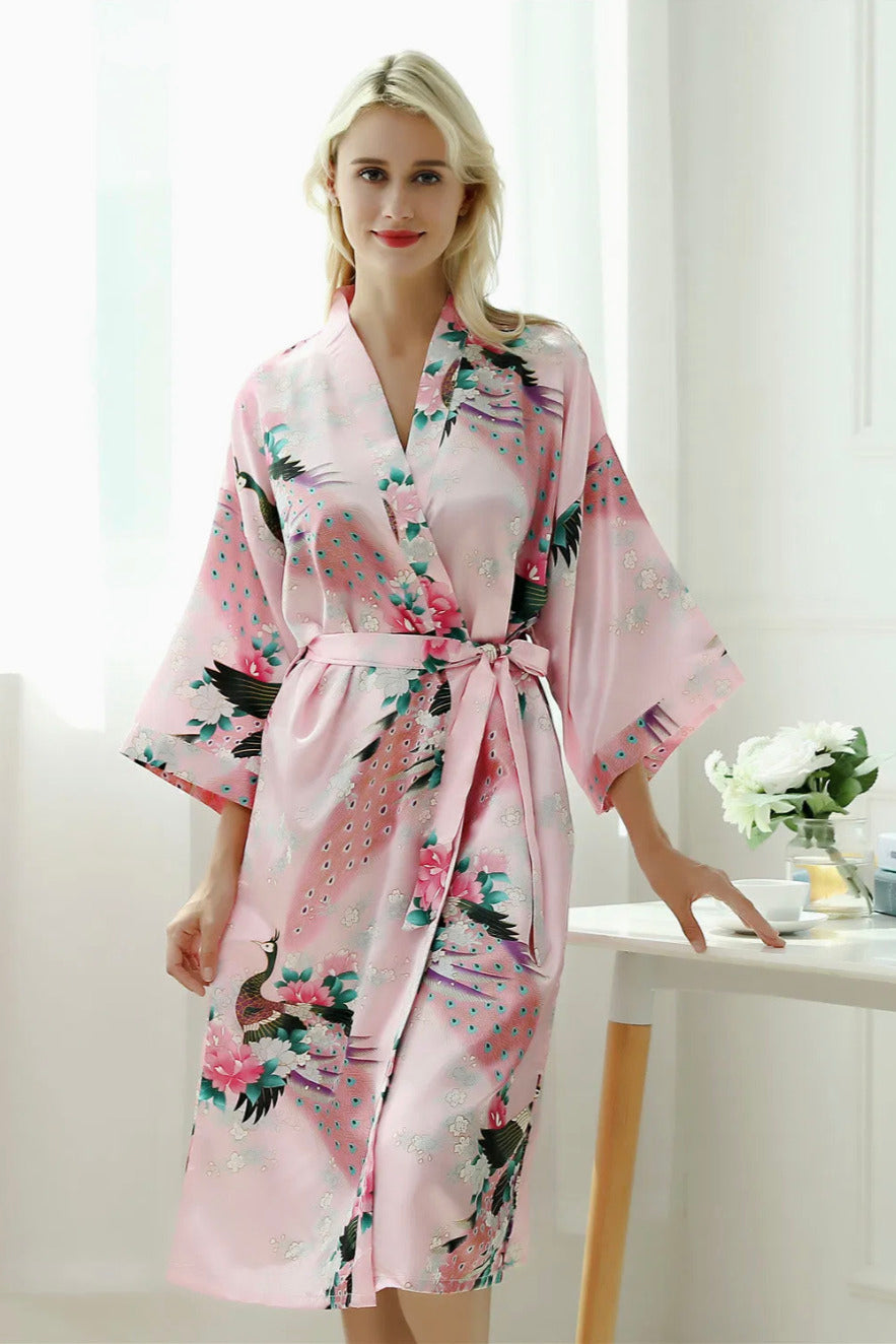 Kimono de nuit long | Muse pastel