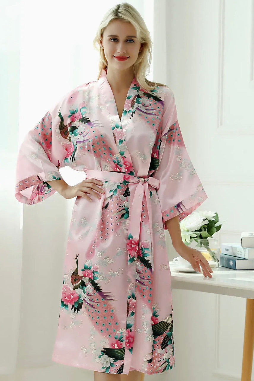 Kimono de nuit long | Muse pastel