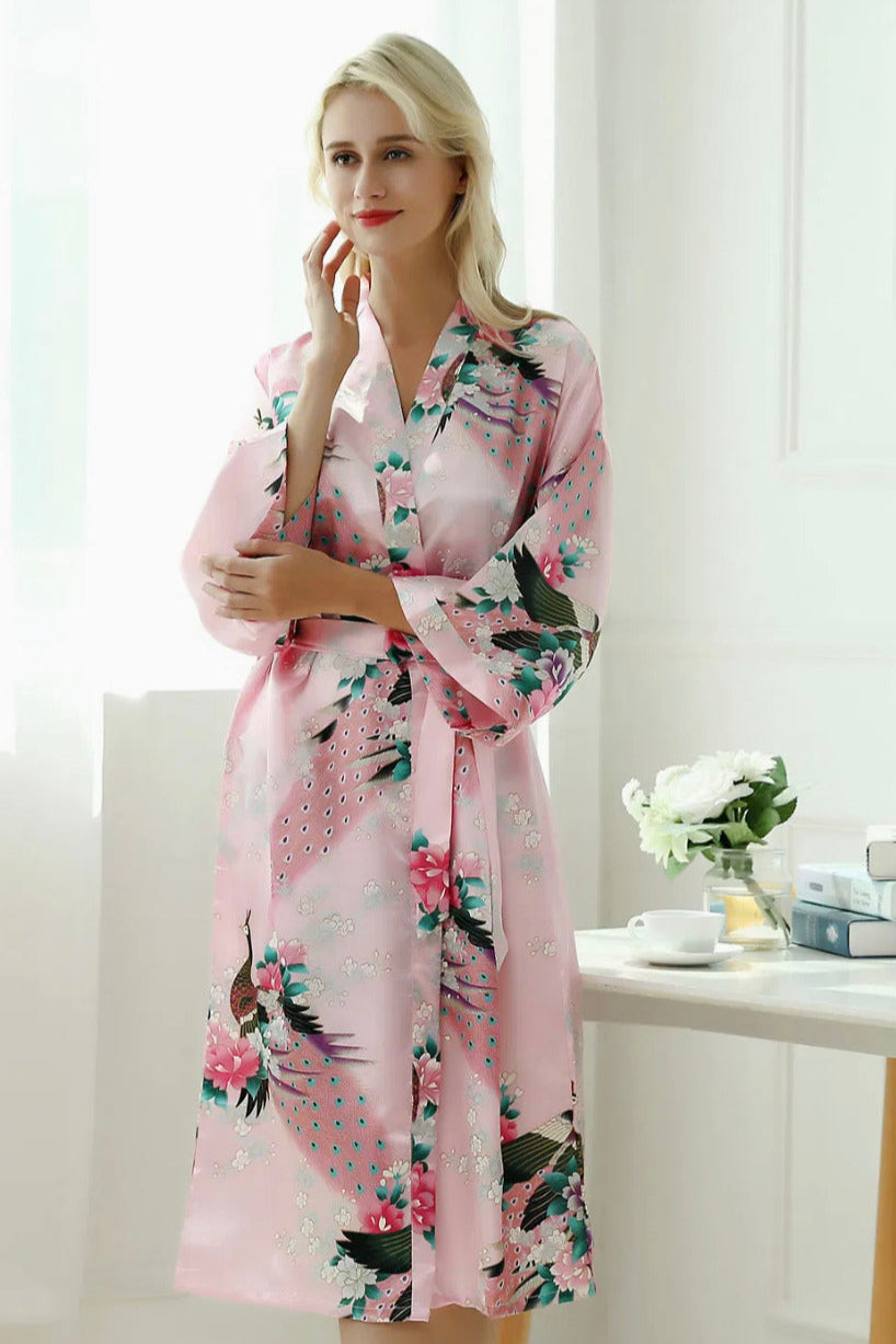 Kimono de nuit long | Muse pastel