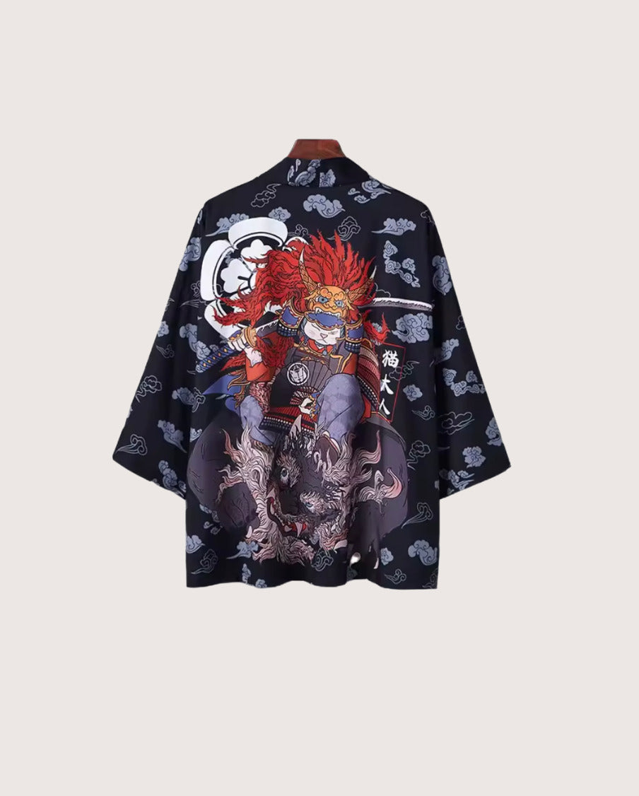 Veste Kimono Japonaise Samouraï