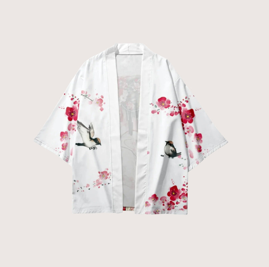 Veste Kimono Japonaise Baiku