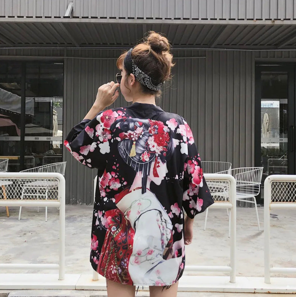 Veste Kimono Japonaise Paiku