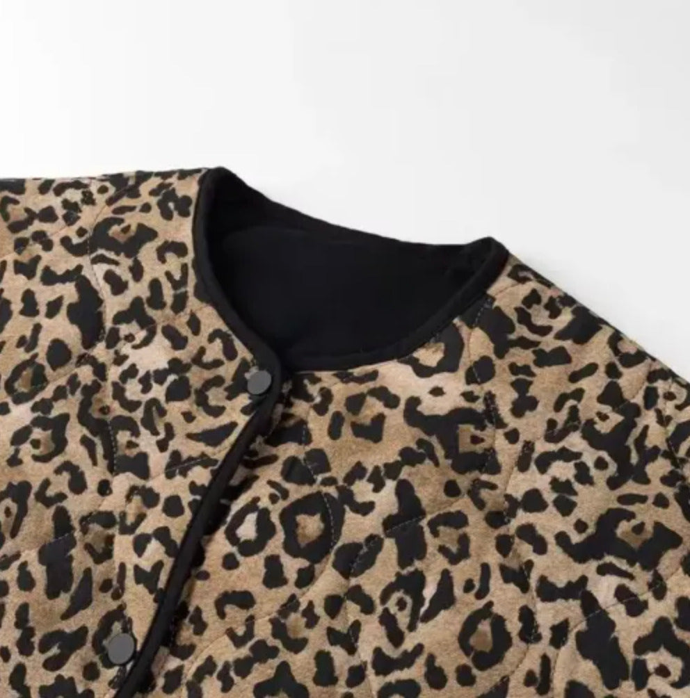 Veste kimono Léopard | Ikat