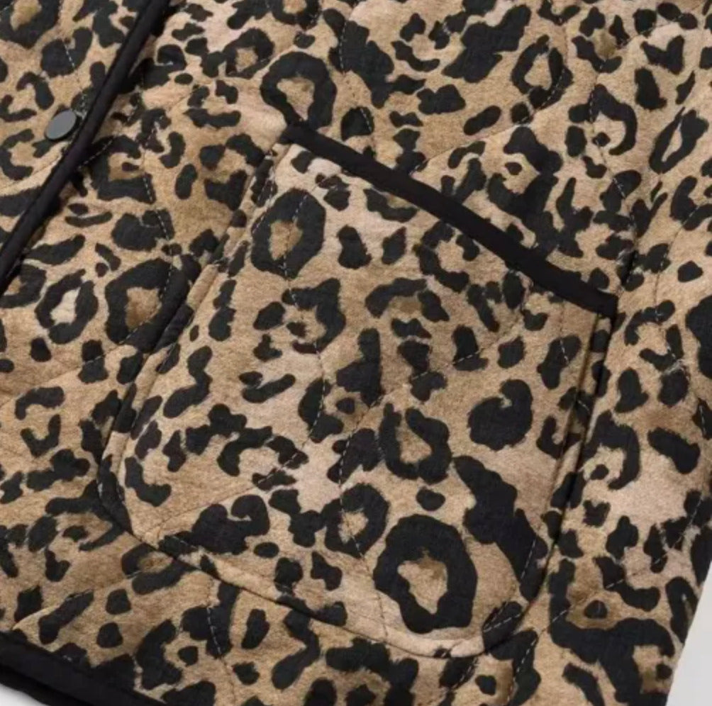 Veste kimono Léopard | Ikat