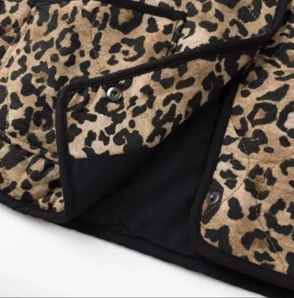 Veste kimono Léopard | Ikat