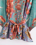 Kimono Boho étoile de Lune Vert Premium
