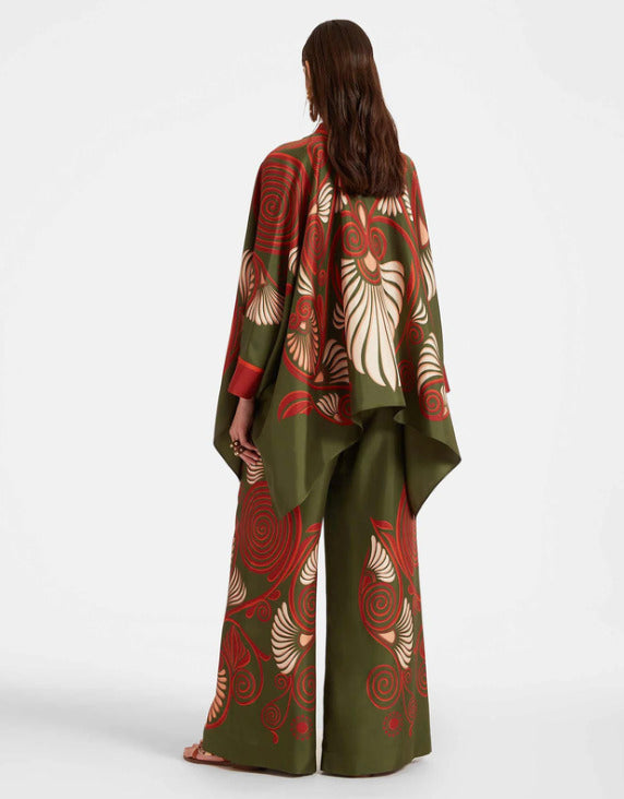 Ensemble Kimono Edition Limitée Vert sauvage