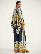 Ensemble Kimono Edition Limitée Bleu Mosaïque