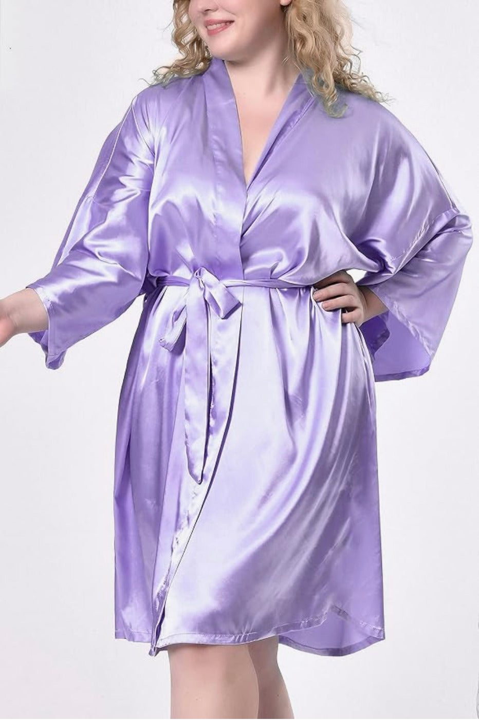 Kimono Chemise de nuit Lavande