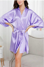 Kimono Chemise de nuit Lavande