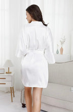 Kimono Chemise de nuit Blanc