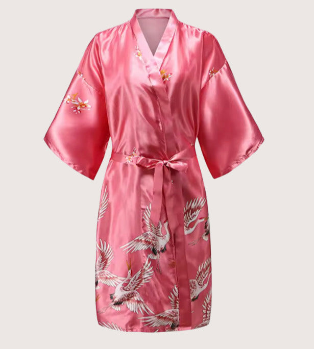 Mini Kimono Robe de nuit d'été Rosée du matin