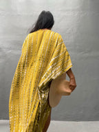 Robe Kimono Tie and Dye Manches Mi-longues levé de soleil