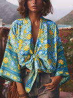 Kimono court crop | Cèdre silencieux