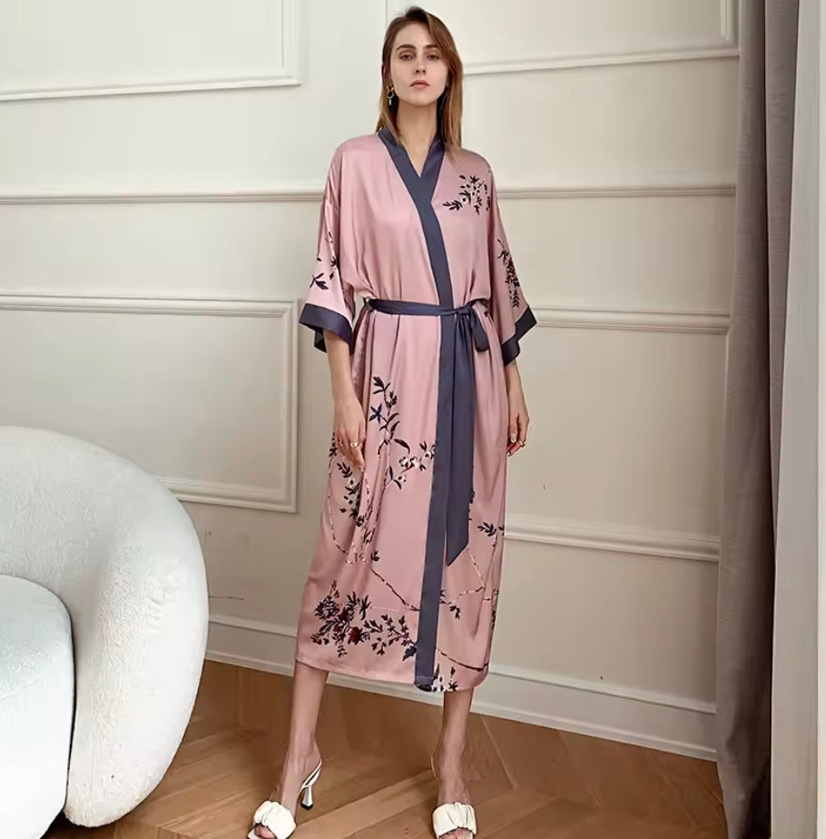 Kimono Robe de nuit | Pétale de lune