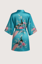 Kimono Robe de nuit court | Perle de Lazuli