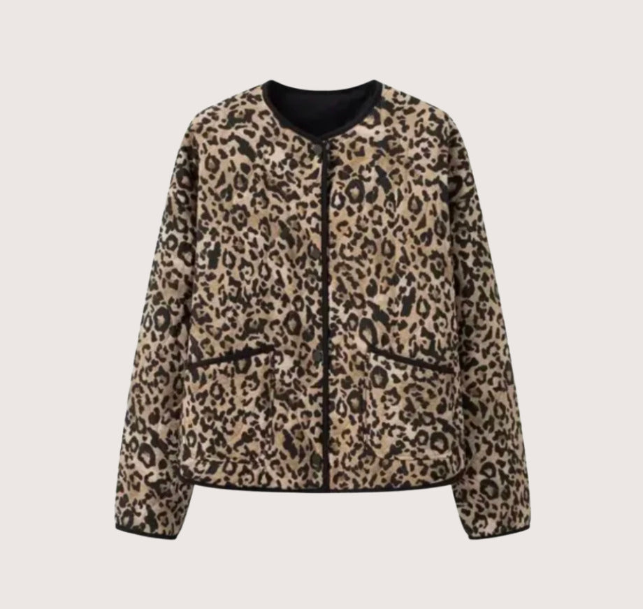 Veste kimono Léopard | Ikat