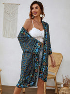 Kimono d'été édition spéciale Bleu Sombre