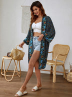 Kimono d'été édition spéciale Bleu Sombre