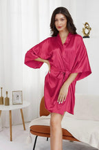 Kimono Chemise de nuit Rose Pur
