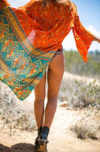 Kimono de plage Croissant de Lune