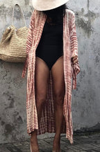 Kimono de plage rayure des sables
