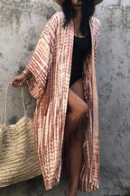 Kimono de plage rayure des sables