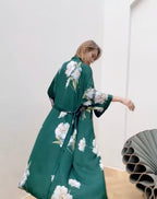 Kimono Robe de nuit | Feuille d’ombre
