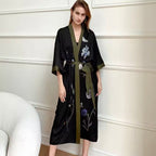 Kimono Robe de nuit | Fumée de jade
