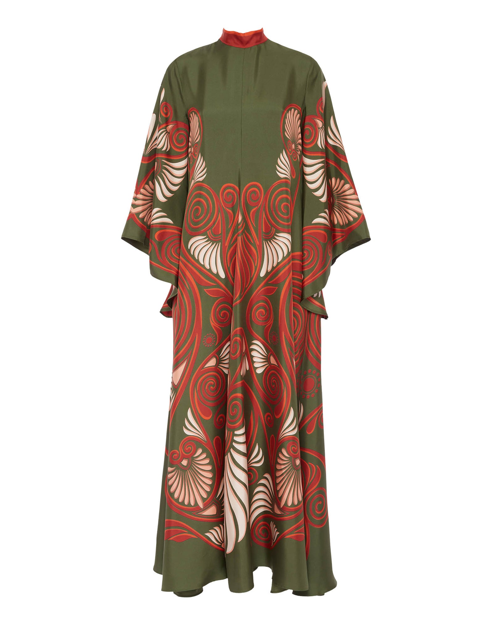 Robe kimono réversible | Vert sauvage