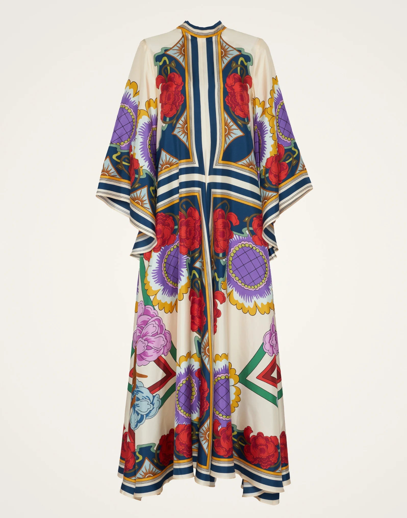 Robe kimono réversible | Fleur d'été