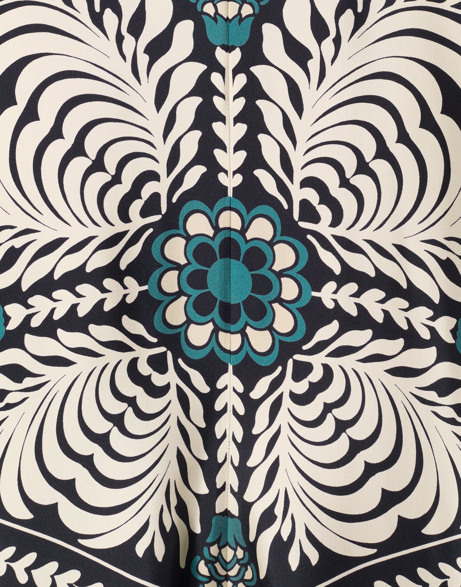 Robe kimono réversible | Bleu Abstrait