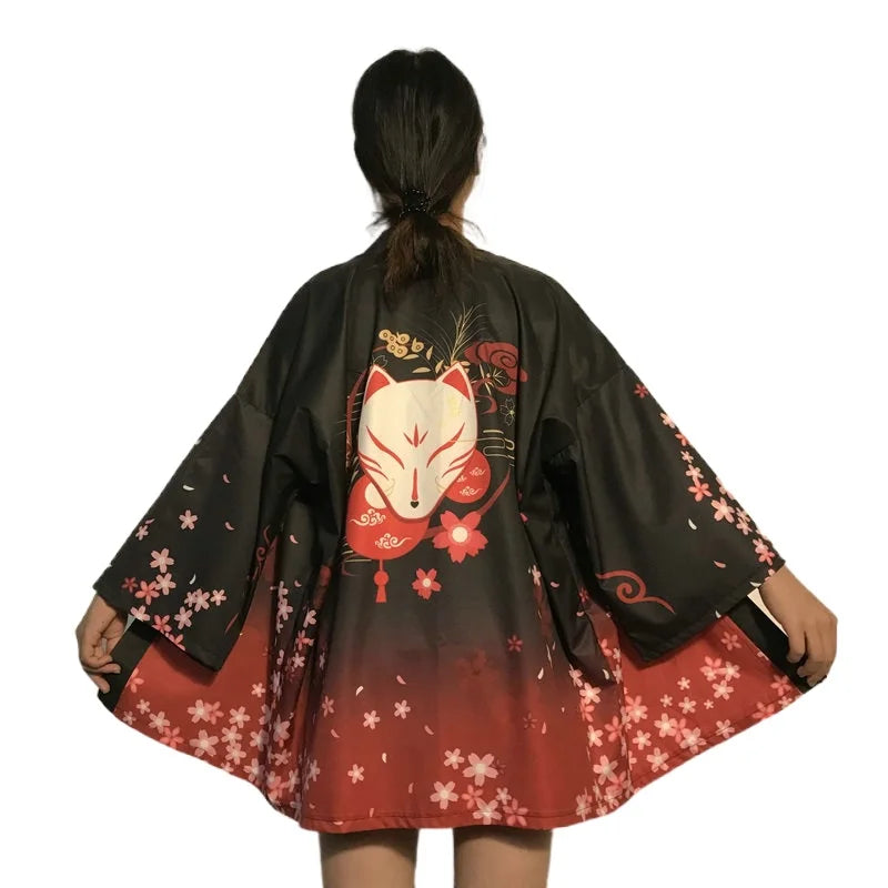 Veste Kimono Japonaise Waifu