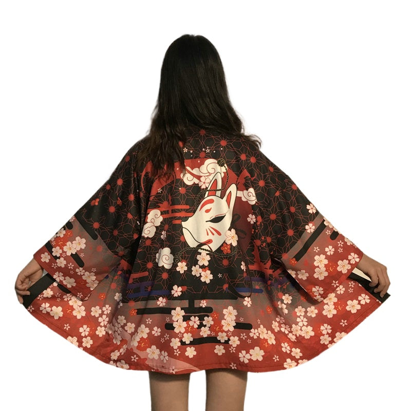 Veste Kimono Japonaise Waifu