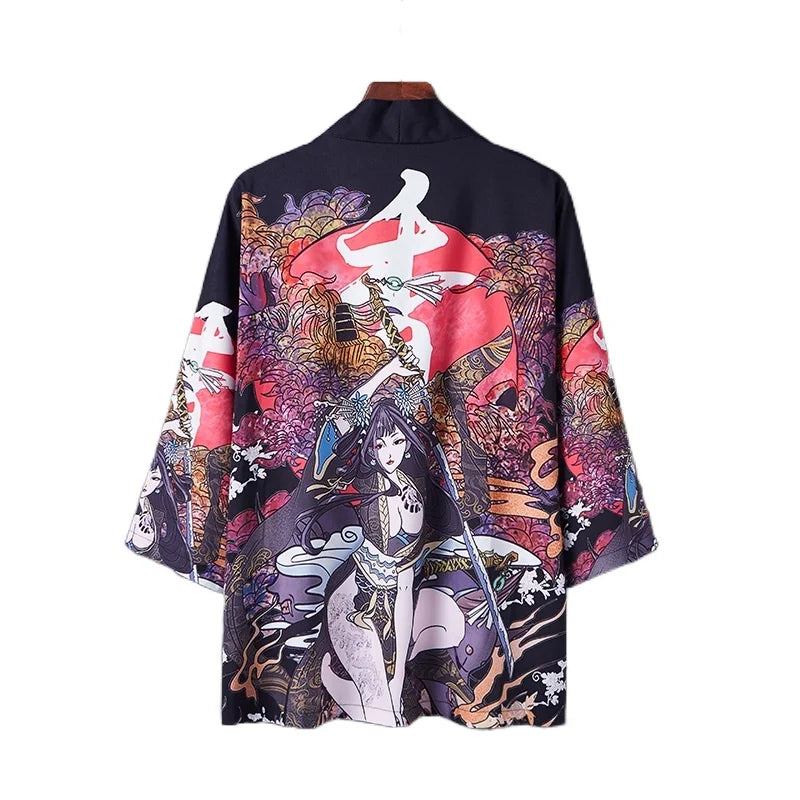 Veste Kimono Japonaise Waifu