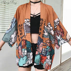 Veste Kimono Japonaise Waifu