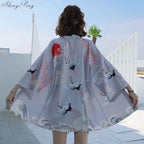 Veste Kimono Japonaise Waifu