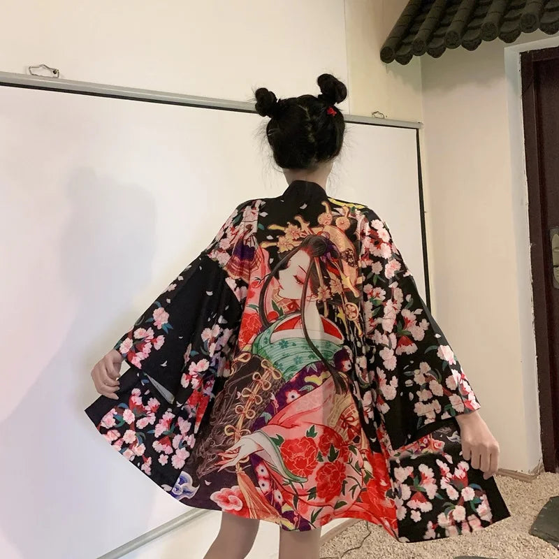 Veste Kimono Japonaise Waifu