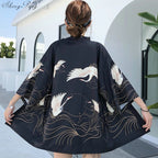 Veste Kimono Japonaise Waifu