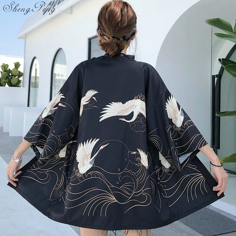 Veste Kimono Japonaise Waifu