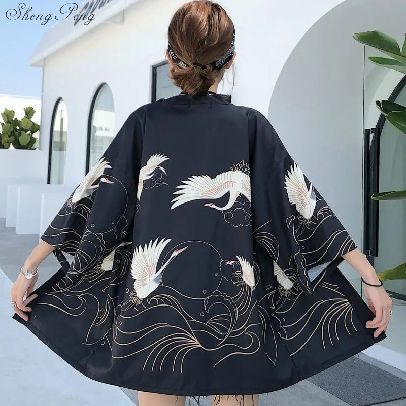 Veste Kimono Japonaise Waifu