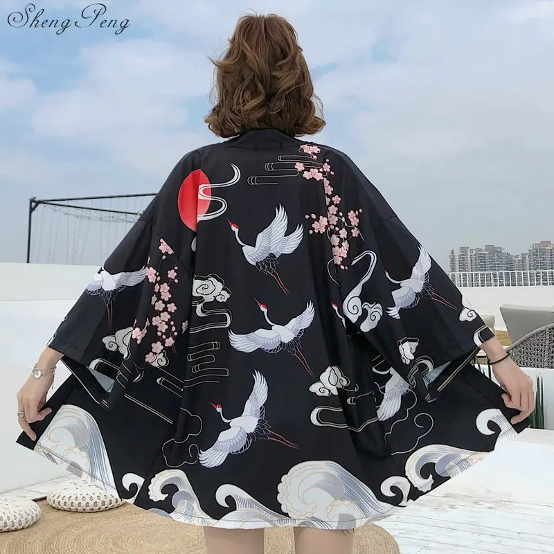 Veste Kimono Japonaise Waifu
