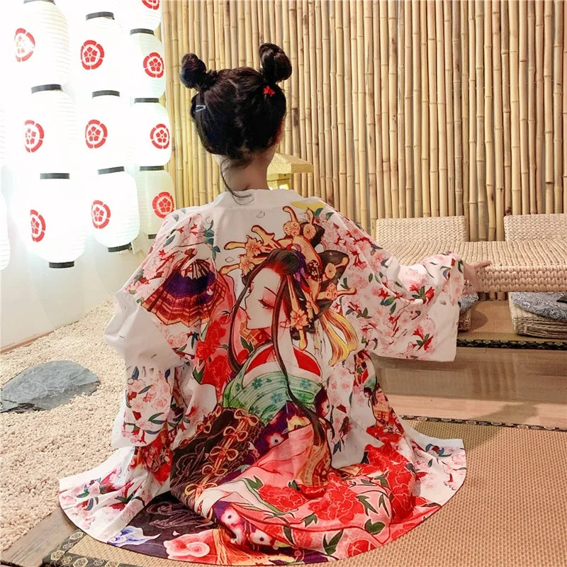 Veste Kimono Japonaise Waifu