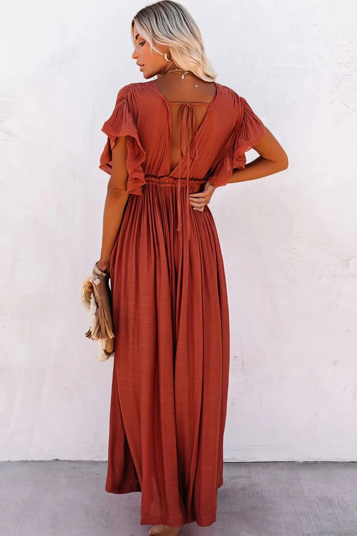 Kimono de plage Rouge élégante