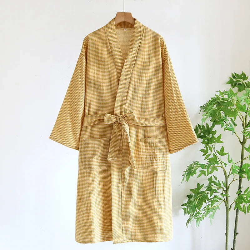 Peignoir Kimono | Ambre solaire