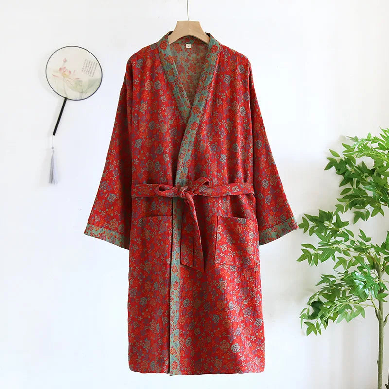 Peignoir Kimono | Lave figée